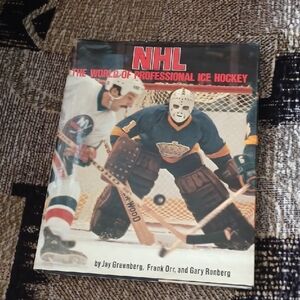 NHL The World of Professional Ice Hockey - Hardcover Book